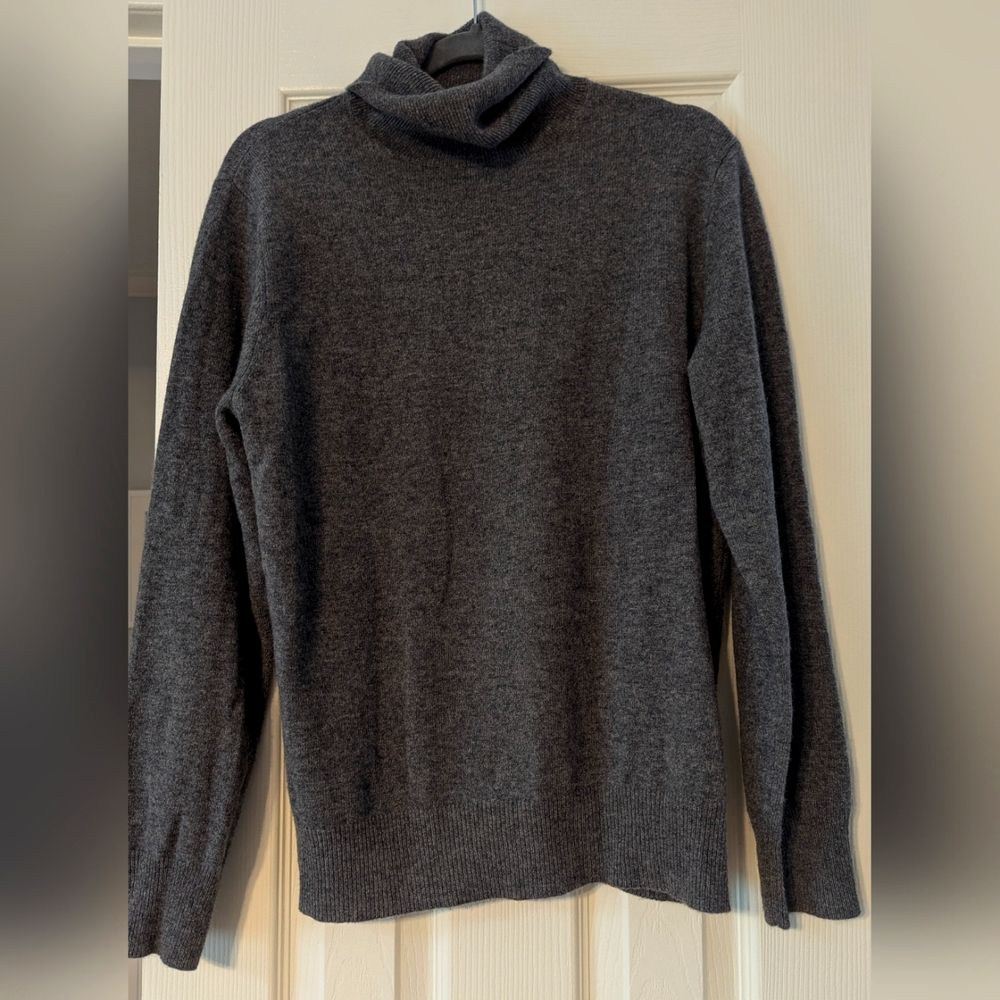 Cashmere turtle neck sweater from Neiman Marcus